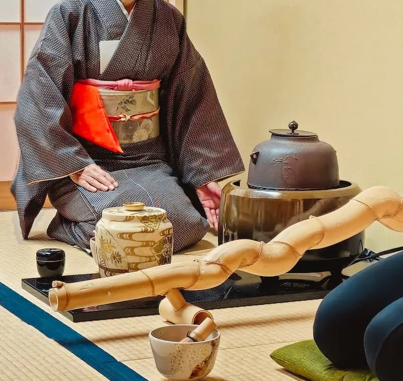 Traditional Japanese tea ceremony